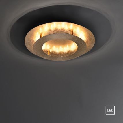 Paul Neuhaus 9620-12 - LED-Deckenleuchte NEVIS LED/18W/230V gold