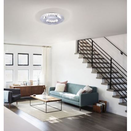 Paul Neuhaus 9620-21 -  Plafoniera LED NEVIS LED/18W/230V argento