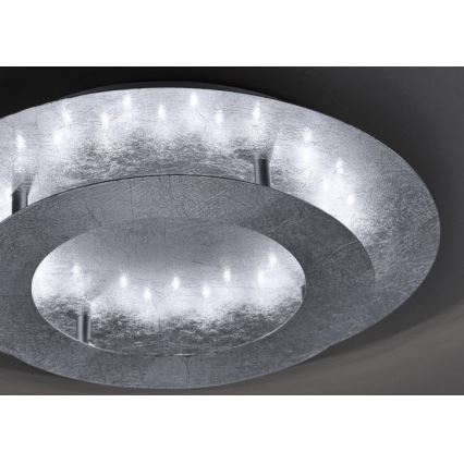 Paul Neuhaus 9620-21 -  Plafoniera LED NEVIS LED/18W/230V argento