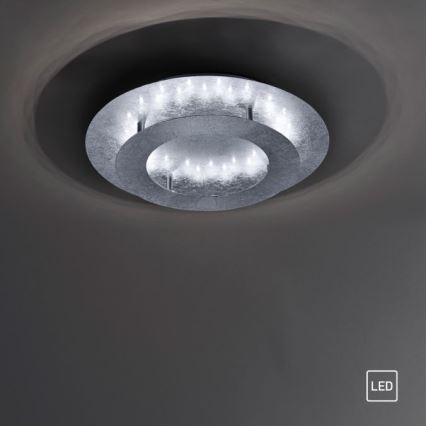 Paul Neuhaus 9620-21 -  Plafoniera LED NEVIS LED/18W/230V argento