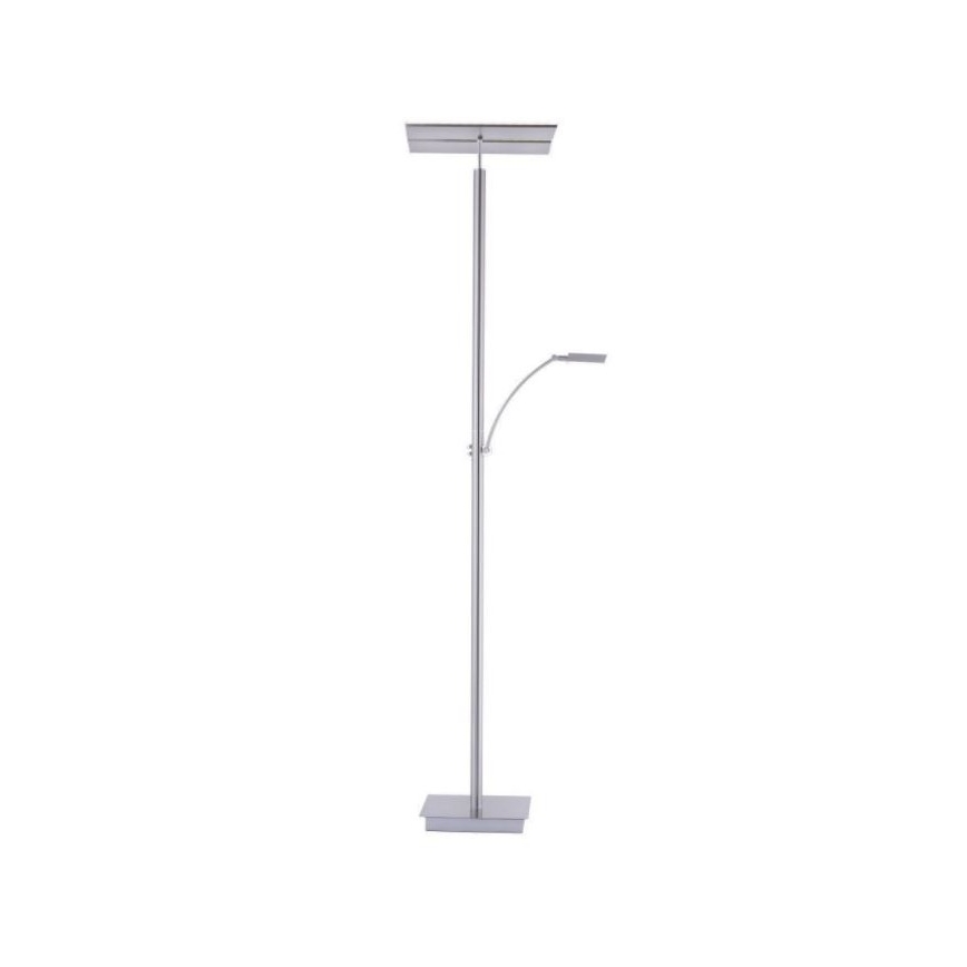 Paul Neuhaus 687-55 - Lampada LED da terra dimmerabile ARTUR 2xLED/27W+1xLED/6W/230V