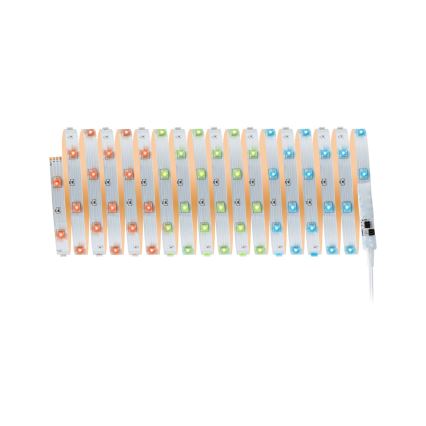 Paulmann 3989 - Dimmbarer LED-RGBW-Streifen TIP, 19 W, 10 m, 230 V + Fernbedienung