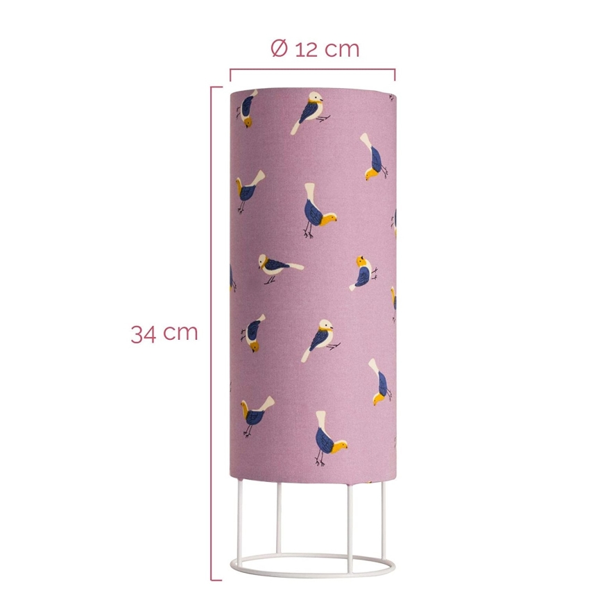 Paulmann 48044 - 1xE14/20W Lampe de table pour enfants CUTE BIRD 230V