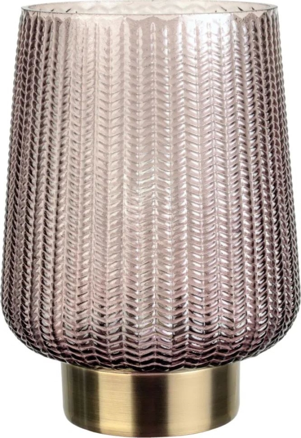 Paulmann 48137 - LED-1xE27/0,8W Lampe de table GLAMOUR 3xAA/4,5V rose