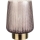 Paulmann 48137 - LED-1xE27/0,8W Lampe de table GLAMOUR 3xAA/4,5V rose