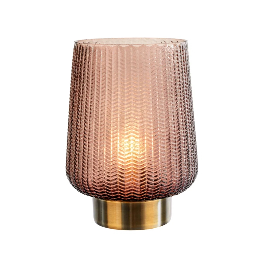 Paulmann 48137 - LED-1xE27/0,8W Lampe de table GLAMOUR 3xAA/4,5V rose