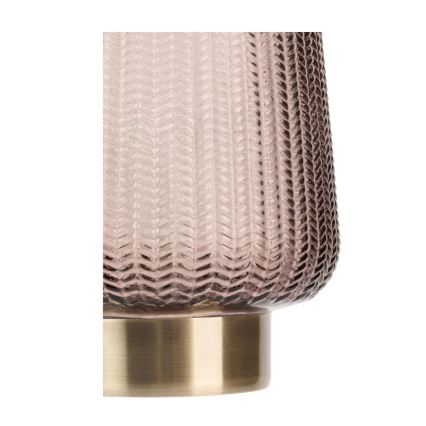 Paulmann 48137 - LED-1xE27/0,8W Lampe de table GLAMOUR 3xAA/4,5V rose