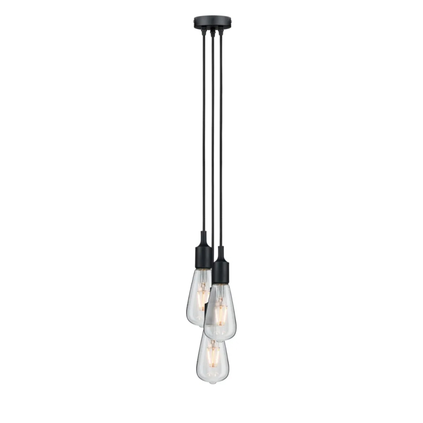 Paulmann 50382 - 3xE27/60W Stromkabel KETIL 230V
