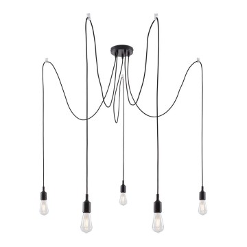 Paulmann 50389 - Lampadario a sospensione con filo NEORDIC 5xE27/20W/230V ragno