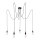 Paulmann 50389 - Suspension filaire NEORDIC 5xE27/20W/230V araignée