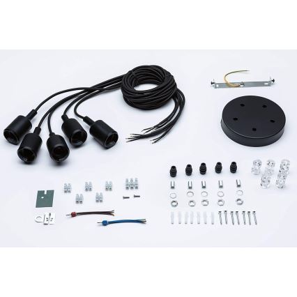 Paulmann 50389 - Suspension filaire NEORDIC 5xE27/20W/230V araignée
