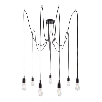 Paulmann 50390 - Lampadario a sospensione con filo NEORDIC 7xE27/20W/230V ragno