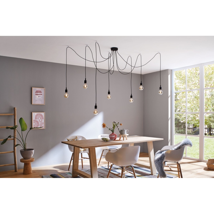 Paulmann 50390 - Suspension filaire NEORDIC 7xE27/20W/230V araignée