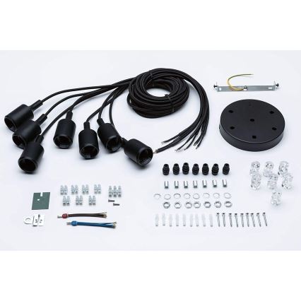 Paulmann 50390 - Suspension filaire NEORDIC 7xE27/20W/230V araignée