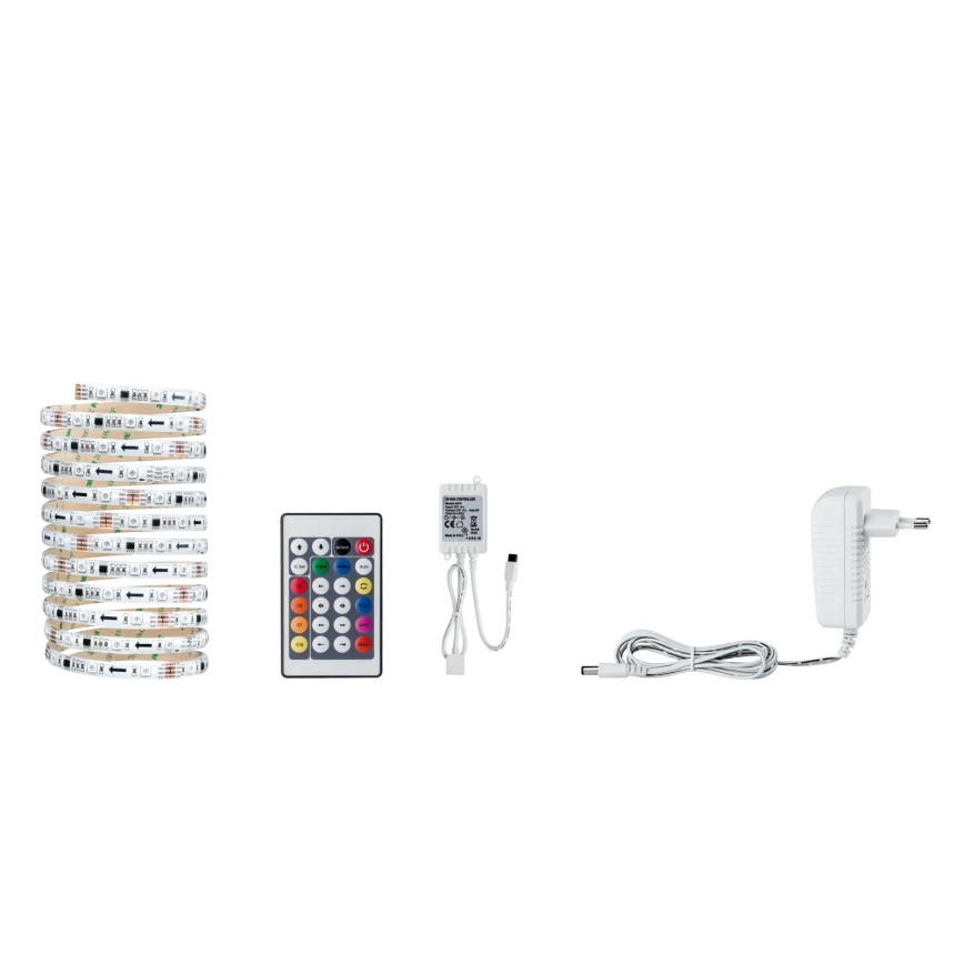 Paulmann 70481 - LED RGBW/9,6W Ruban à intensité variable DIGITAL 3 m 230V + télécommande