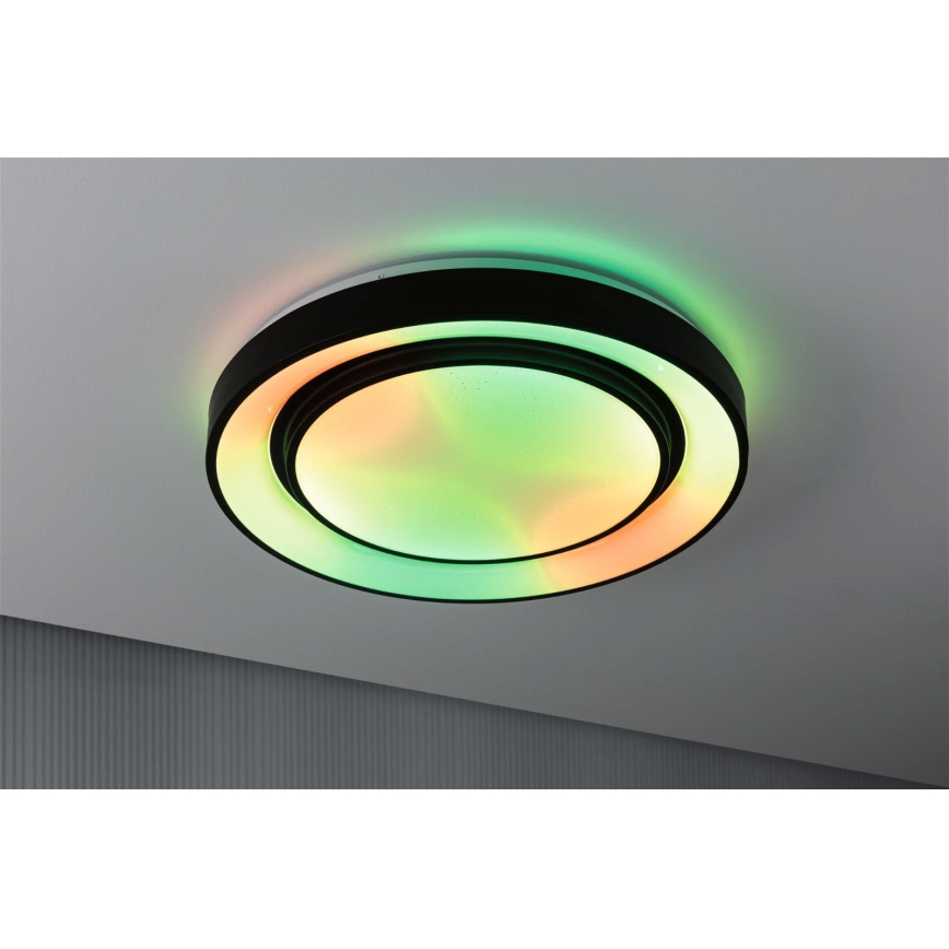 Paulmann 70545 - LED RGBW/38,5W Dimmbare Deckenleuchte RAINBOW 230V 3000-6500K + Fernbedienung