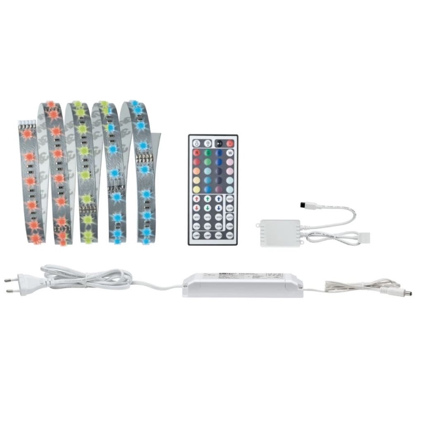 Paulmann 70587 - Striscia LED RGB/20W Dimmerabile MAXLED 1,5m 230V + telecomando