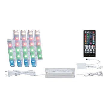 Paulmann 70627 - LED RGB/18W IP44 Striscia da bagno dimmerabile MAXLED 1,5 m 230V + telecomando