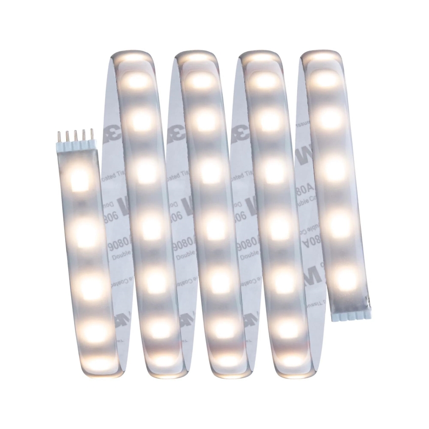 Paulmann 70627 - Ruban LED dimmable RGB/18W IP44 pour salle de bains MAXLED 1,5 m 230V + télécommande