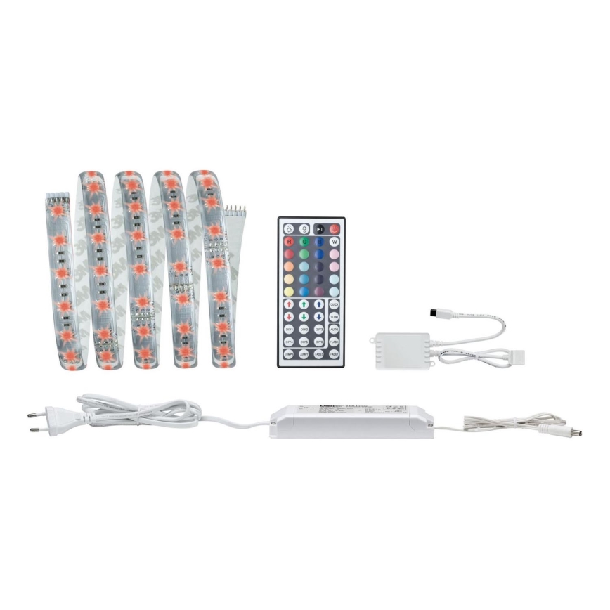 Paulmann 70674 - LED RGB/22W Striscia dimmerabile MAXLED 1,5 m 230V + telecomando