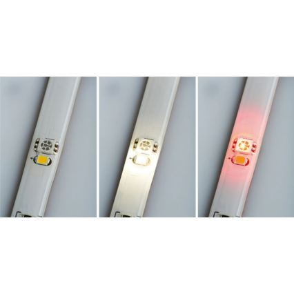 Paulmann 70696 - Ruban LED RGBW/8W à intensité variable DIGITAL 3m 230V + Télécommande