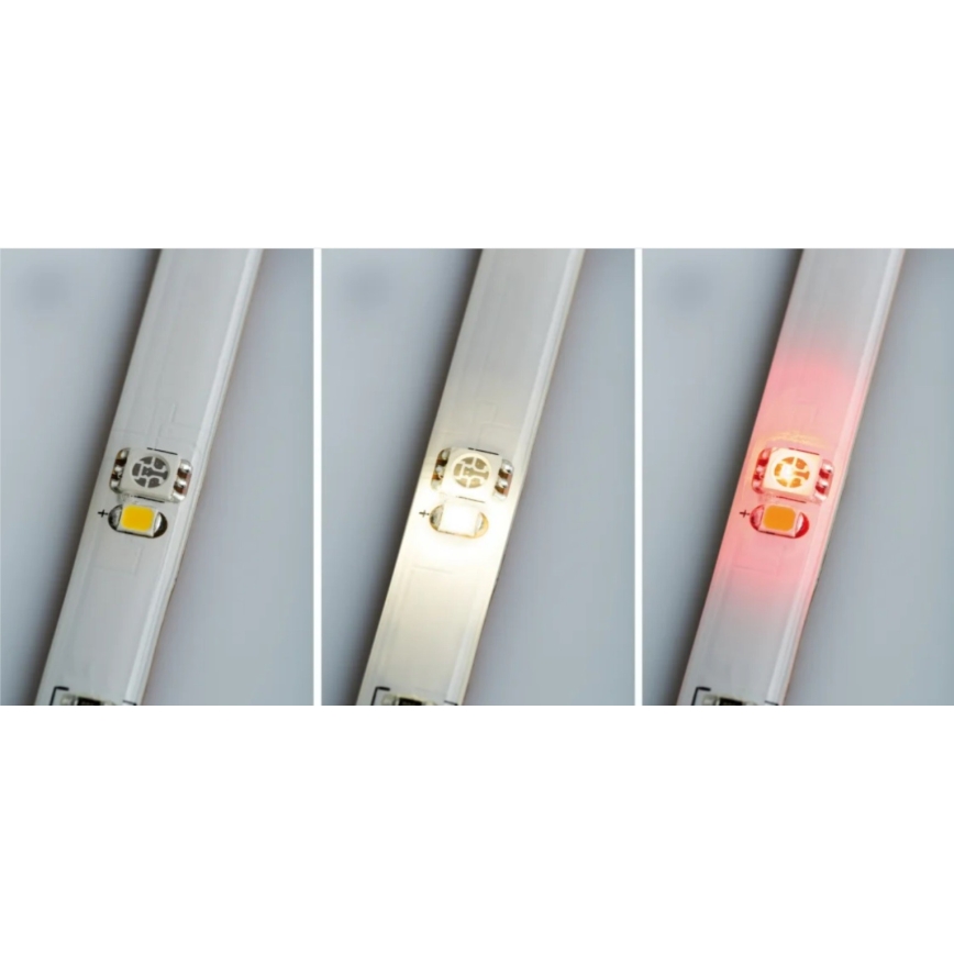 Paulmann 70696 - Ruban LED RGBW/8W à intensité variable DIGITAL 3m 230V + Télécommande