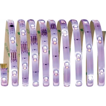 Paulmann 70696 - Ruban LED RGBW/8W à intensité variable DIGITAL 3m 230V + Télécommande