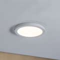Paulmann 70868 - Panneau à intensité variable LED/18,5W ATRIA 230V 2700K d. 22 cm blanc