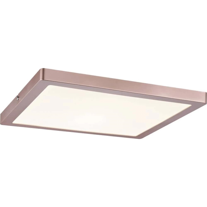 Paulmann 70873 - LED/24W Pannello dimmerabile ATRIA 230V 2700K 30x30 cm Oro rosa