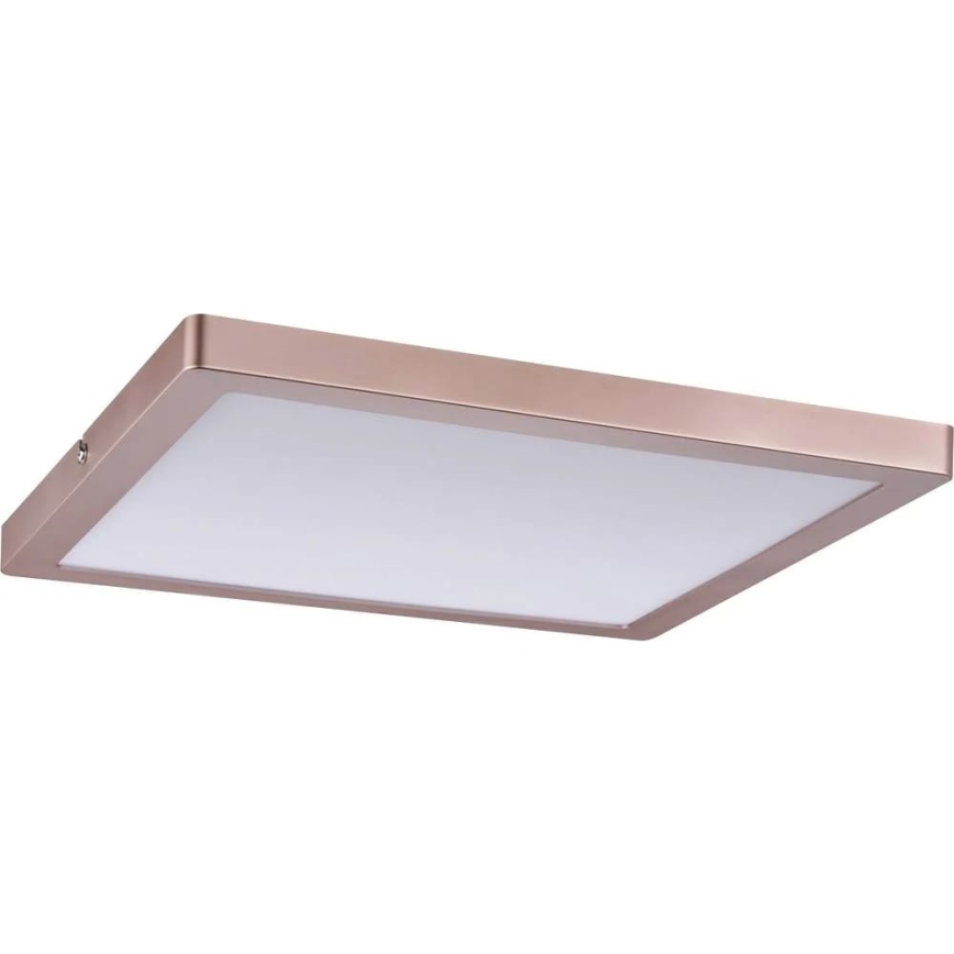 Paulmann 70873 - LED/24W Pannello dimmerabile ATRIA 230V 2700K 30x30 cm Oro rosa