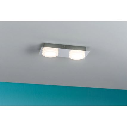 Paulmann 70883 - 2xLED/4,7W IP23 Badezimmer-Wandleuchte DORADUS 230V