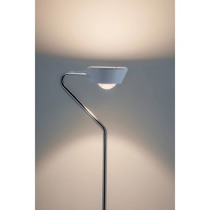 Paulmann 70920 - LED/7,5W Lampadaire dimmable RAMOS 230V blanc/chrome brillant