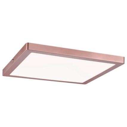 Paulmann 70941 - LED/20W Pannello fisso ATRIA 230V 4000K 30x30 cm Oro rosa