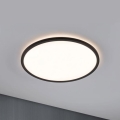 Paulmann 70999 - LED/22W Dimmbares Panel ATRIA 230V 3000K Ø 42 cm Schwarz