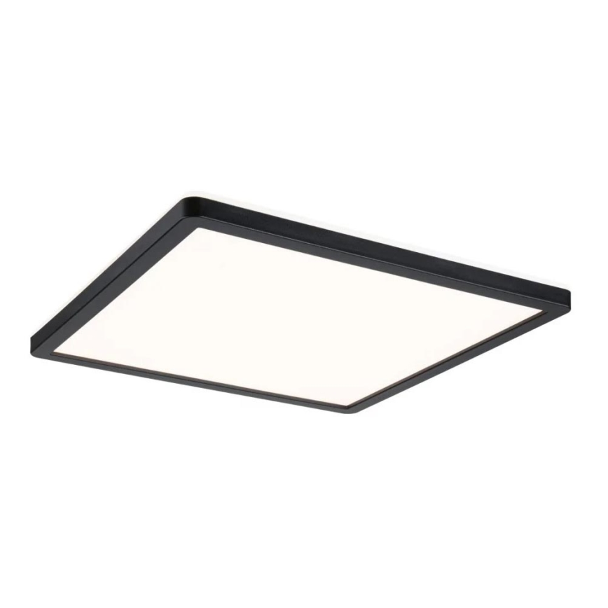 Paulmann 71001 - Panneau en saillie LED/16W ATRIA 230V 3000K 29,3x29,3 cm noir