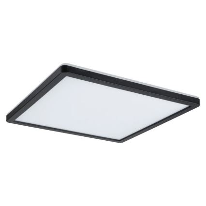 Paulmann 71001 - Panneau en saillie LED/16W ATRIA 230V 3000K 29,3x29,3 cm noir