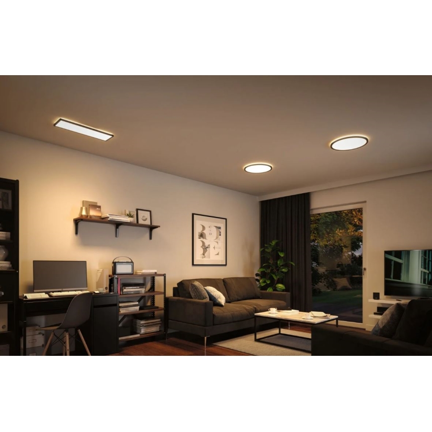 Paulmann 71002 - LED/22W Pannello dimmerabile ATRIA 230V 3000K 42x42 cm nero