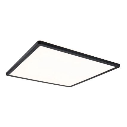 Paulmann 71002 - Panneau à intensité variable LED/22W ATRIA 230V 3000K 42x42 cm noir