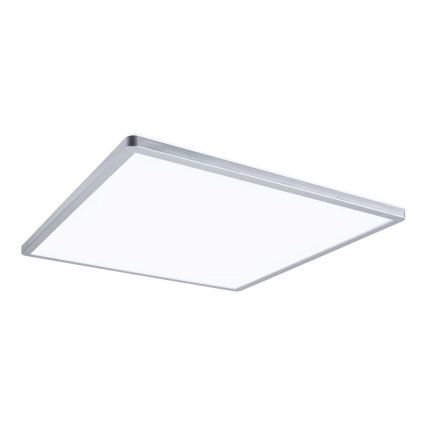Paulmann 71009 - Pannello LED dimmerabile ATRIA 22W 230V 4000K 42x42 cm cromo opaco