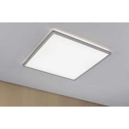 Paulmann 71009 - Pannello LED dimmerabile ATRIA 22W 230V 4000K 42x42 cm cromo opaco
