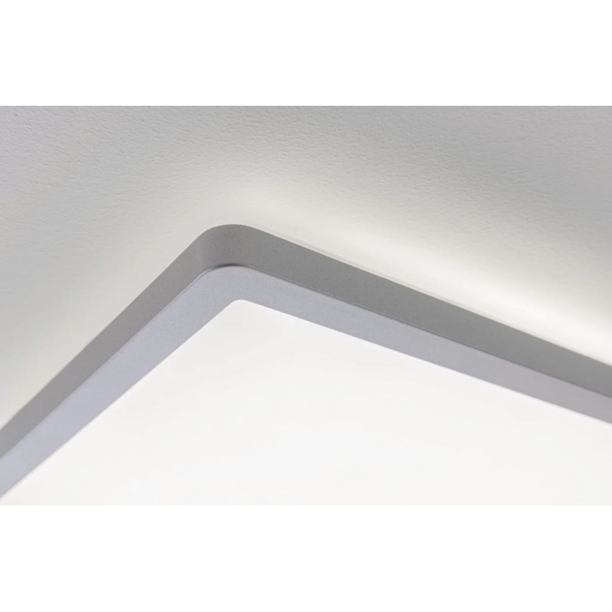 Paulmann 71009 - Pannello LED dimmerabile ATRIA 22W 230V 4000K 42x42 cm cromo opaco