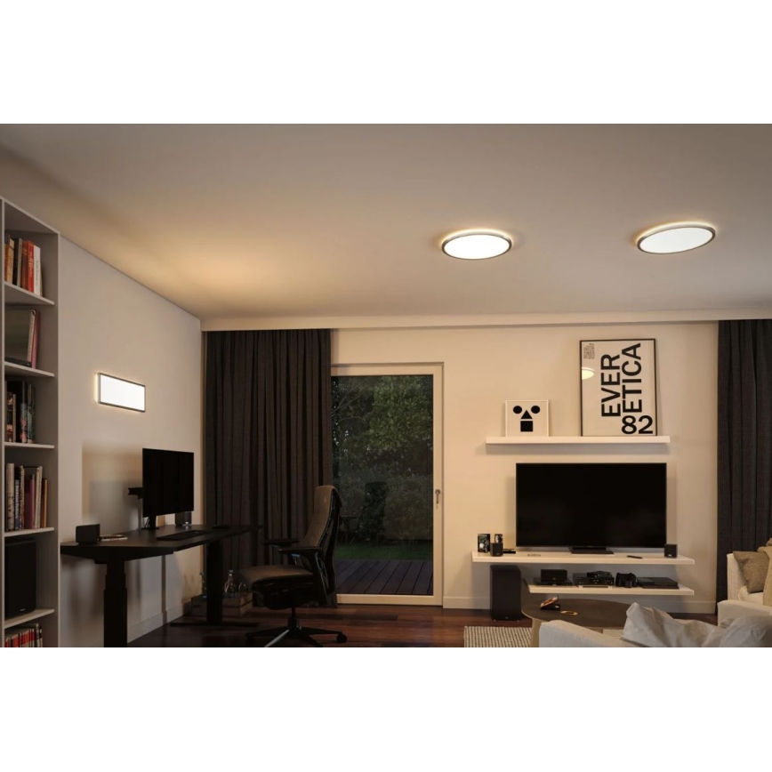 Paulmann 71020 - LED/20W Dimmbares RGBW-Panel ATRIA 230V 4000K 20x58 cm + Fernbedienung