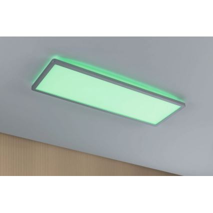 Paulmann 71020 - Pannello LED dimmerabile RGBW 20W ATRIA 230V 4000K 20x58 cm con telecomando