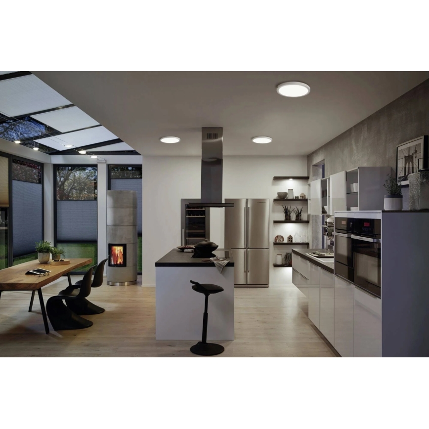Paulmann 71023 - LED/22W Plafonnier ABIA 230V chrome mat