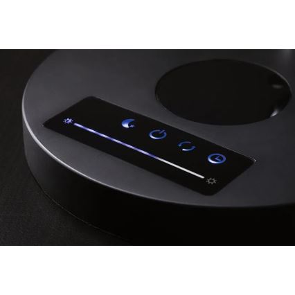 Paulmann 78010 - LED/11W Lampada da tavolo touch dimmerabile NUMIS 230V 2700/4000/6500K nero