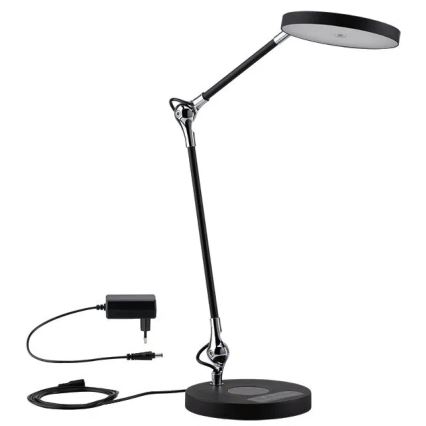 Paulmann 78010 - LED/11W Lampada da tavolo touch dimmerabile NUMIS 230V 2700/4000/6500K nero