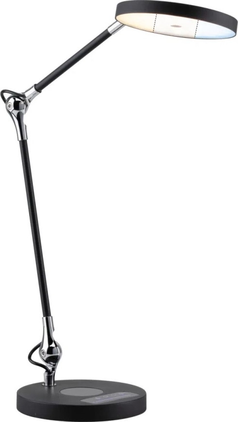 Paulmann 78010 - LED/11W Lampada da tavolo touch dimmerabile NUMIS 230V 2700/4000/6500K nero