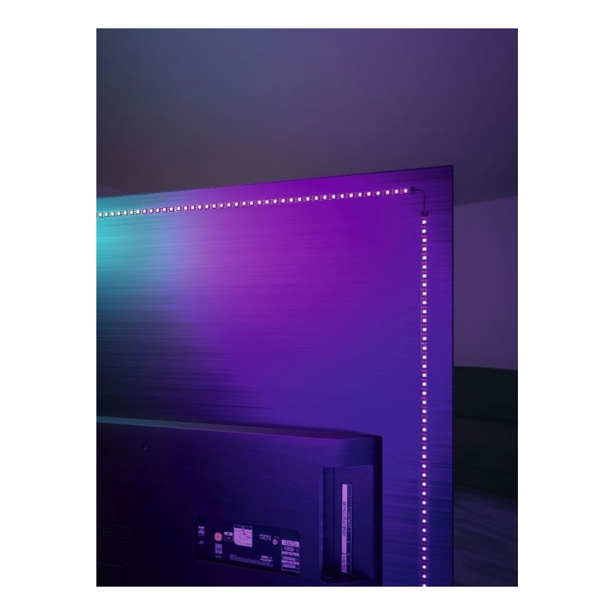 Paulmann 78880 - LED/3,5W RGB Ruban à intensité variable pour TV 2m ZOLL 5V + télécommande
