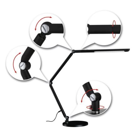 Paulmann 78912 - Lampe de table LED/10,6W à intensité variable FLEXBAR 230V 3000/4000/6500K