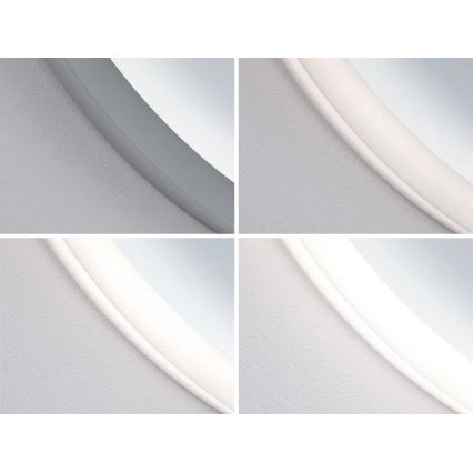 Paulmann 78952- LED/21W IP44 Miroir chauffant rétro-éclairé de salle de bain à intensité variable MIRA 230V